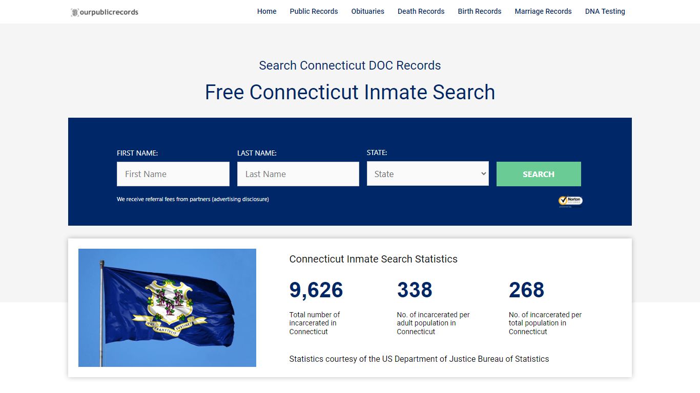Connecticut Inmate Search - Public Records Search